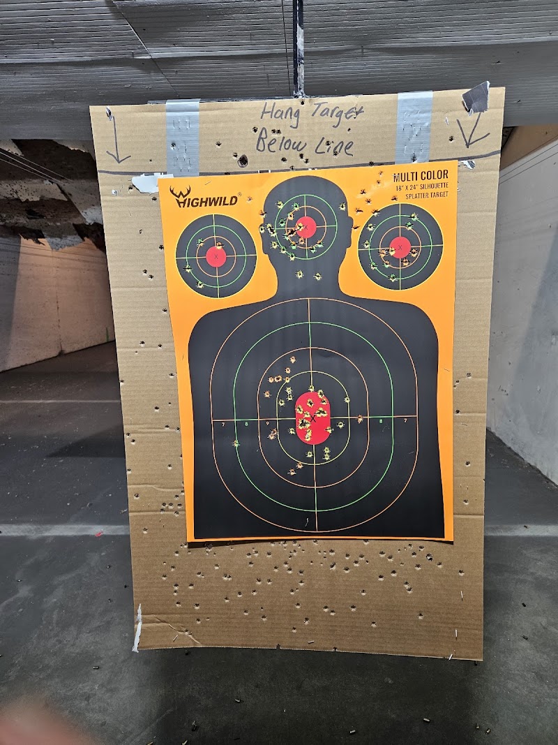 Bullseye Range and Guns